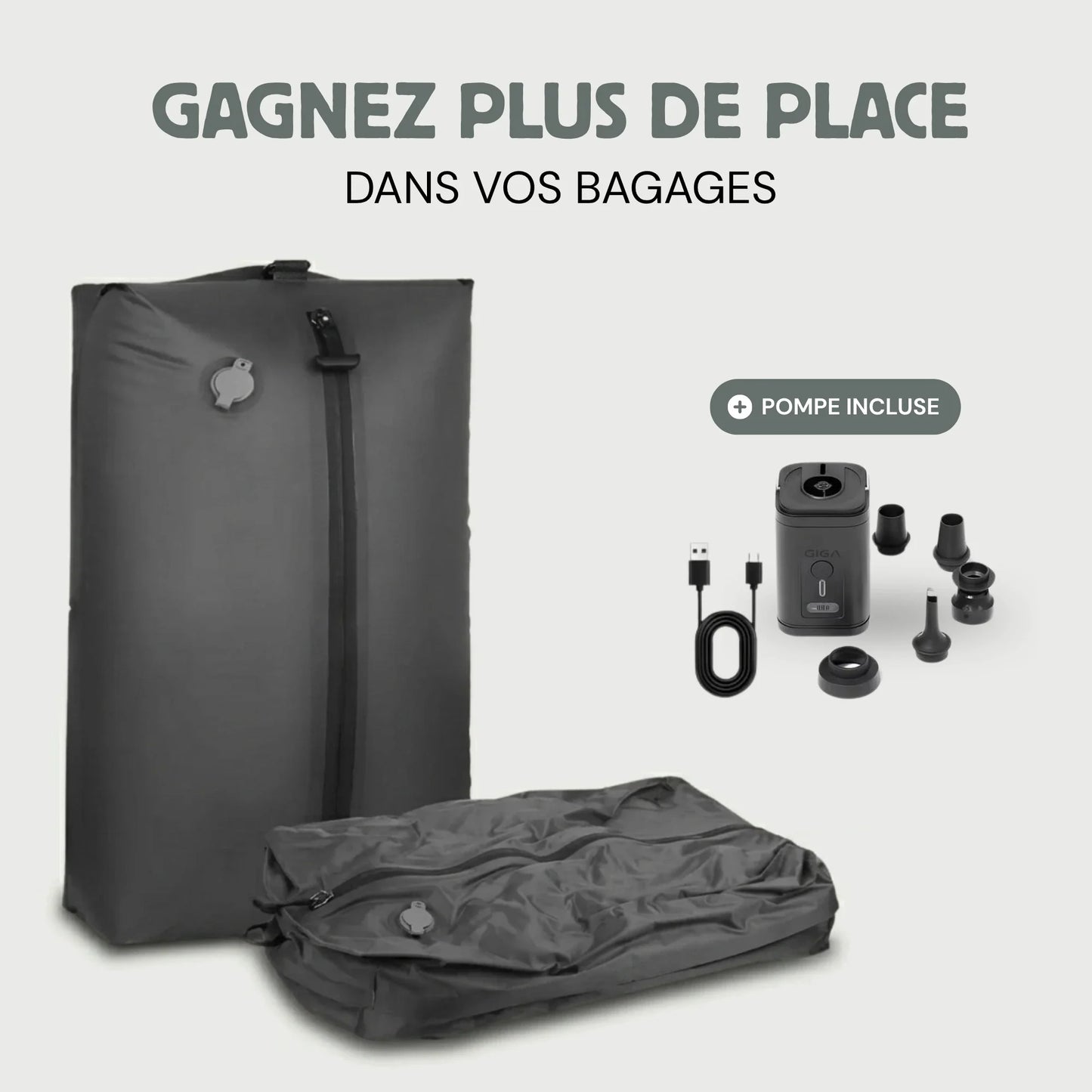 Sac de compression - Zipypack