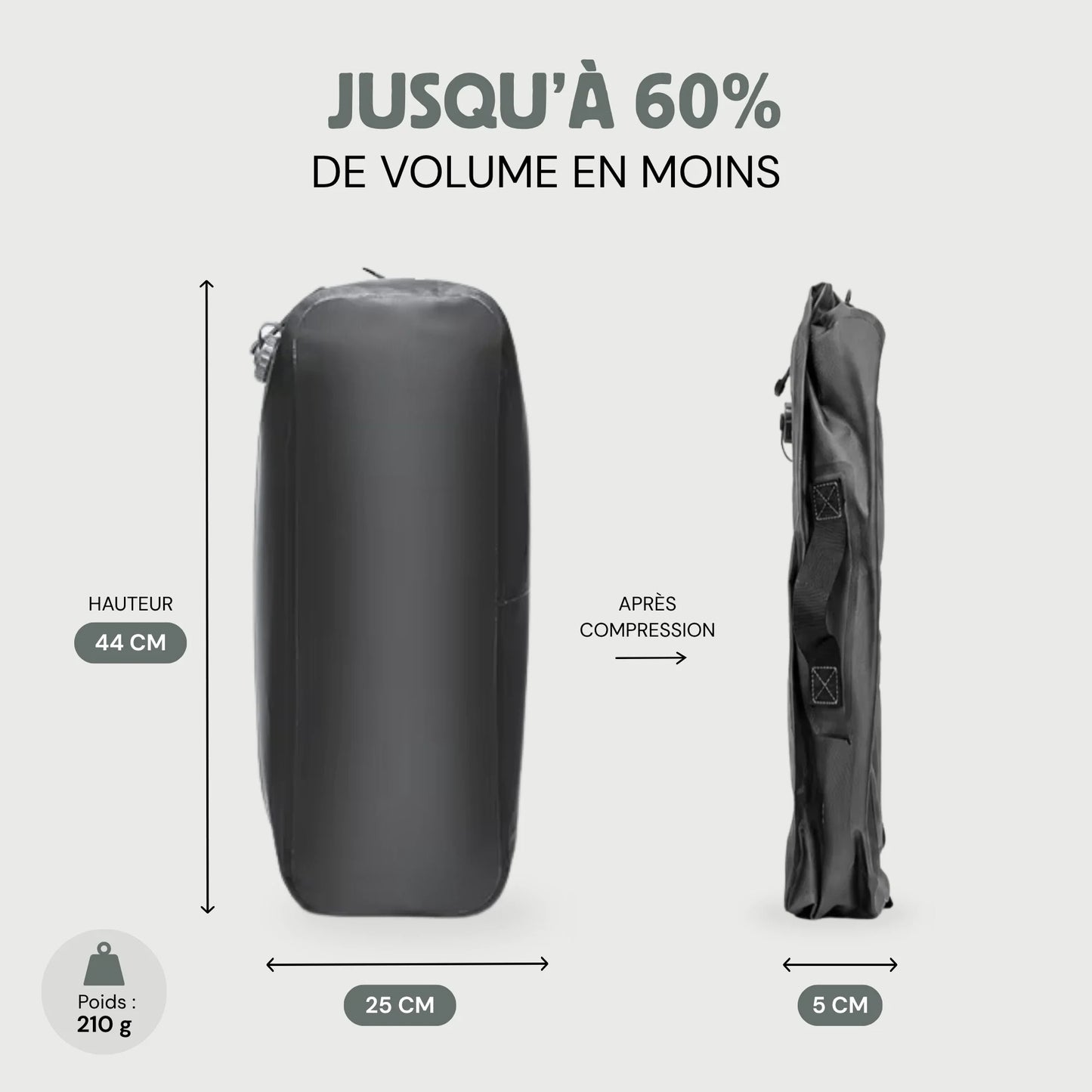Sac de compression - Zipypack