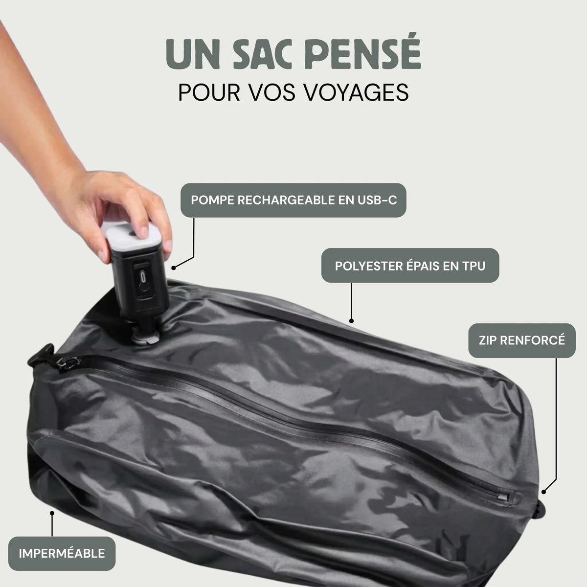 Sac de compression - Zipypack
